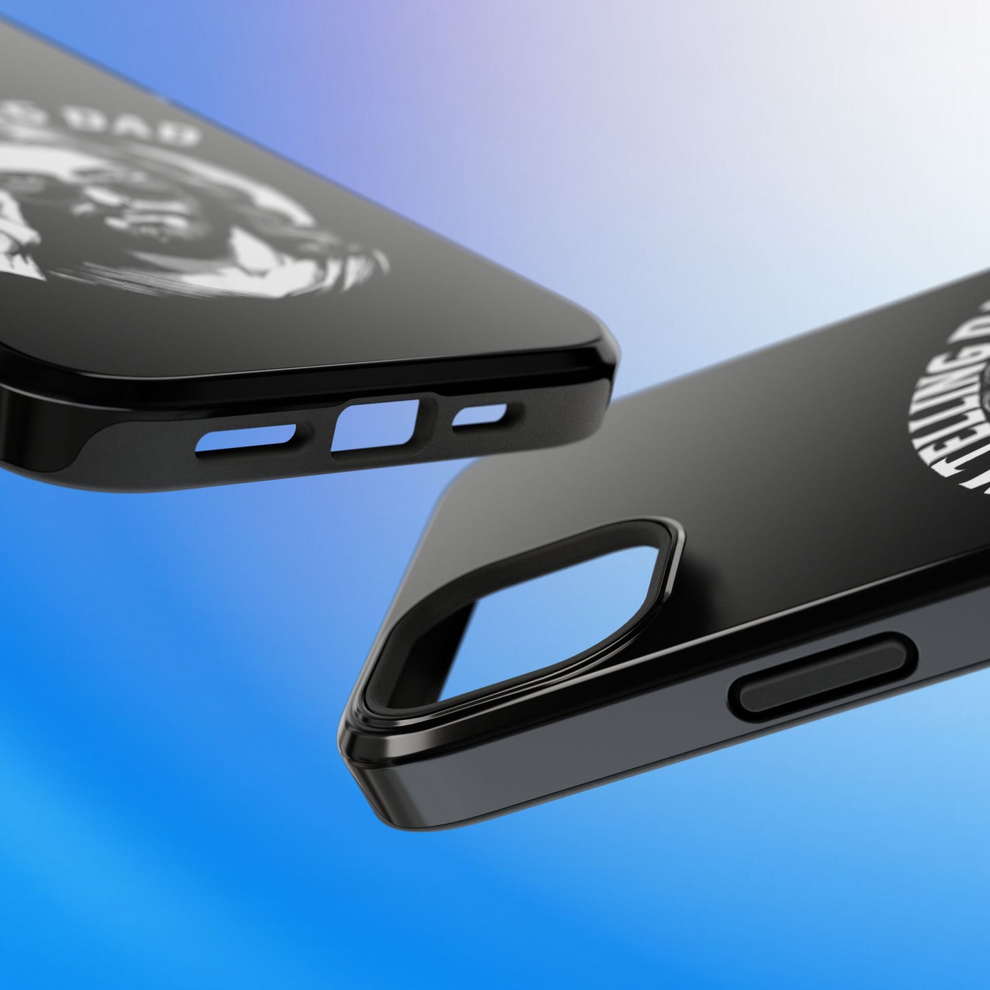 Phone Case — “I’m Telling Dad” Retro Jesus Graphic Impact-Resistant Case